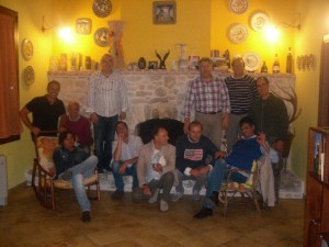 Tassisti a cena in Fattoria Antica Forconia a L'Aquila Abruzzo